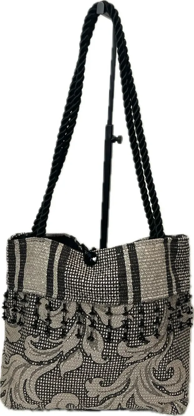 Victorian Style Beaded Purse Bag WhimseyGoth FairyGrunge Coquette Y2K
